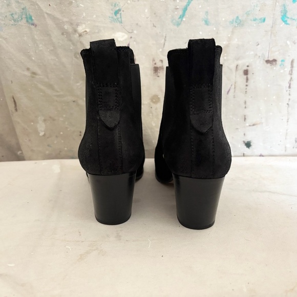 Rag & Bone Devon Black Suede Ankle Boots - Picture 3 of 6